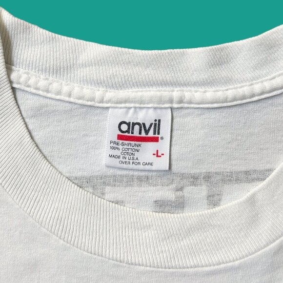 90s vintage Big Hed Designs T-shirt Let The Good Times Roll Single Stitch Art. - Picture 5 of 7